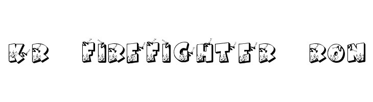 KR Firefighter Ron  font caratteri gratis