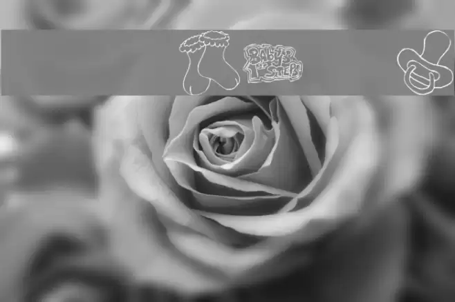 KR First Years Dings Font examples