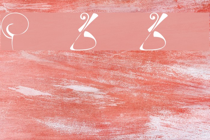 KR Fleur Flair 6 Font examples