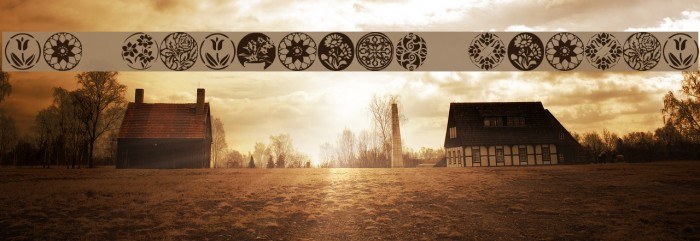 KR Fleurish Circle Font examples