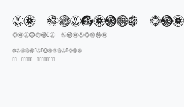 KR Fleurish Circle Business Card