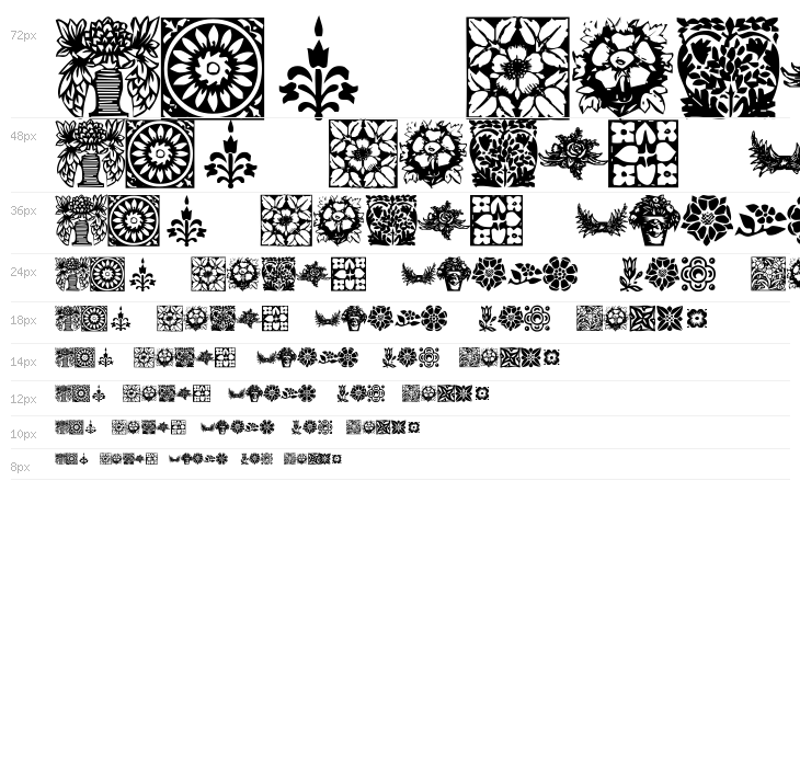 KR Fleurish Floral Waterfall