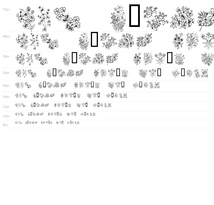 KR Floral Color Me Waterfall