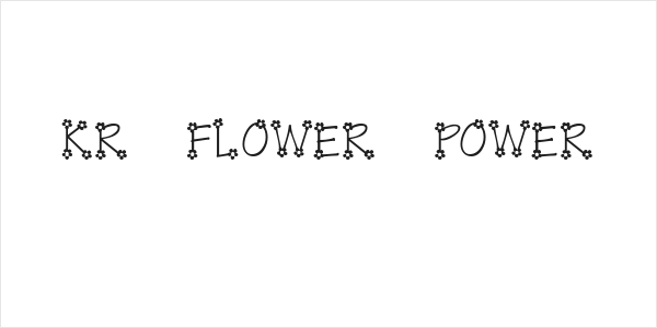 KR Flower Power Logo