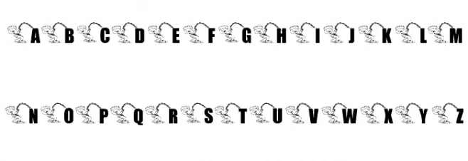 KR Font Fishin 2 Font OTHER CHARS