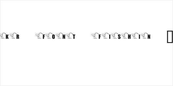 KR Font Fishin 2 Logo