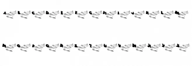 KR Font Sleigh Fuentes MINÚSCULAS