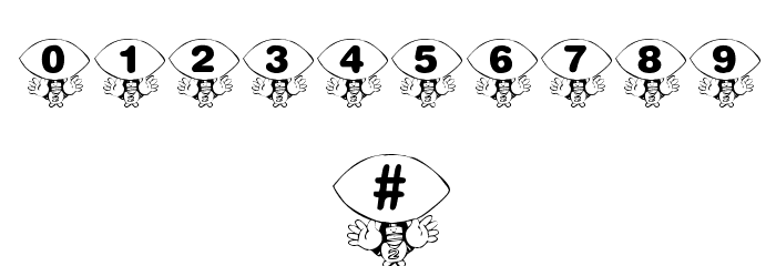 KR Foo'ball Font OTHER CHARS