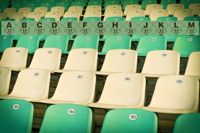 KR Foo'ball Font examples