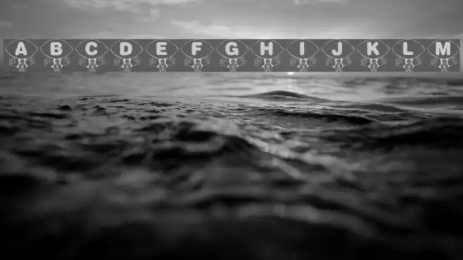 KR Foo'ball Font examples