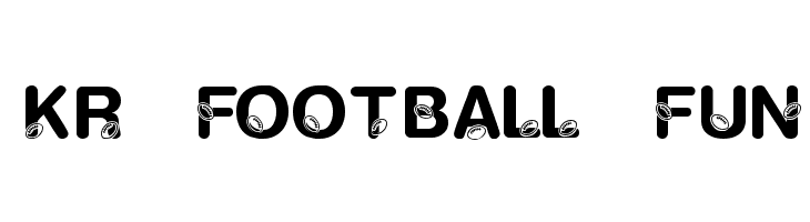 KR Football Fun Caratteri