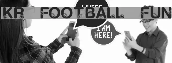 KR Football Fun Font examples