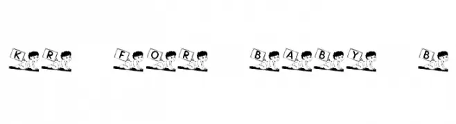 KR For Baby B  Fuentes Gratis Descargar