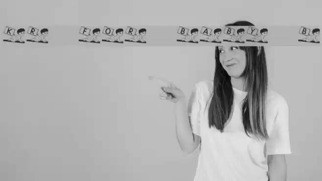 KR For Baby B Font examples