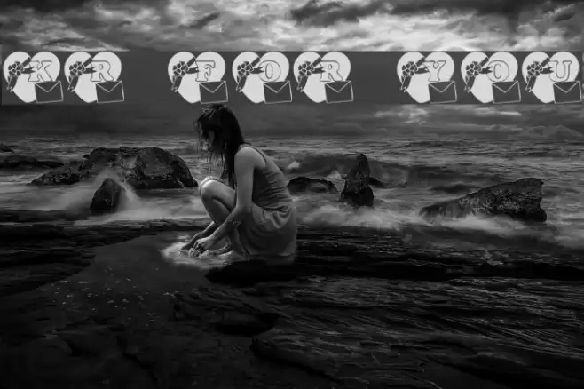 KR For You Font examples