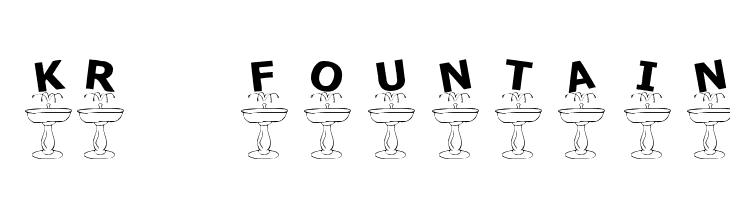 KR Fountain Font