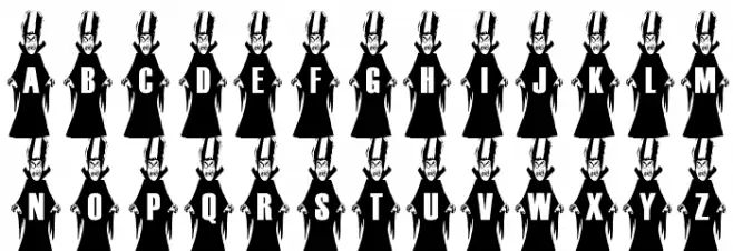 KR Frankie's Bride Font OTHER CHARS