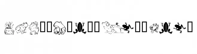 KR Frogs for Jennifer  Descarca Fonturi Gratis