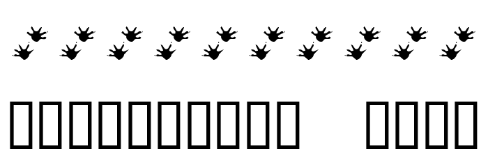 KR Frogs for Jennifer Шрифта ДРУГИЕ символов