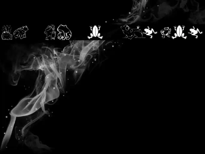 KR Frogs for Jennifer Schriftart examples