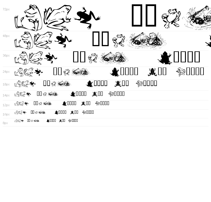 KR Frogs for Jennifer Waterfall