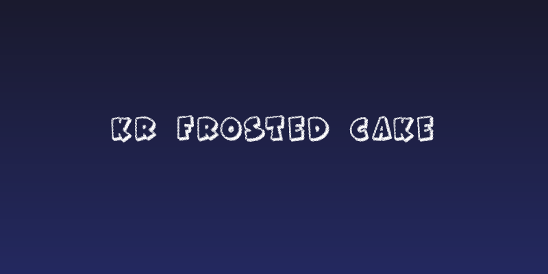 KR Frosted Cake Social Header