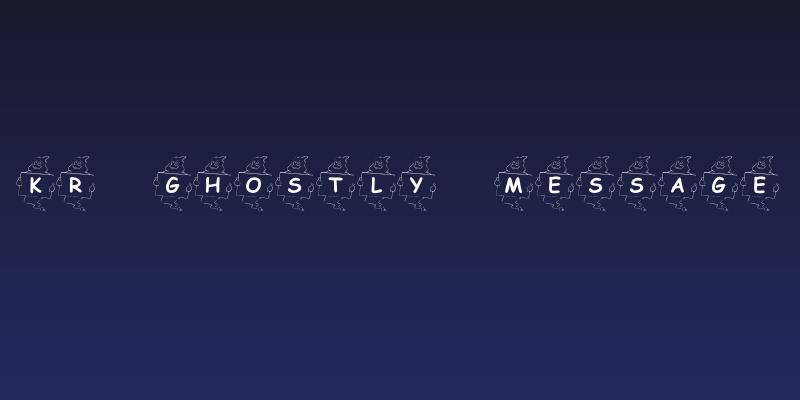 KR Ghostly Message Social Header