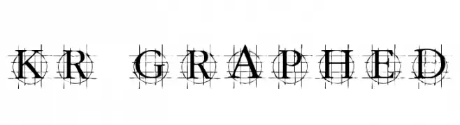 KR Graphed  font caratteri gratis
