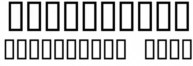 KR Graphed Font OTHER CHARS