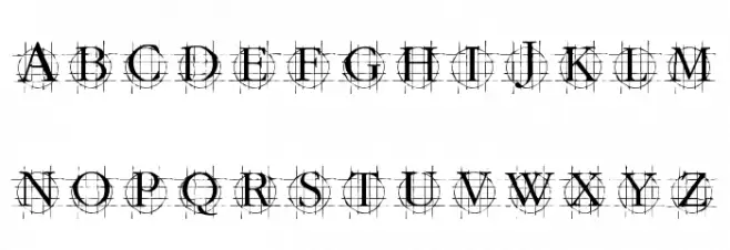 KR Graphed Fonte MAIÚSCULAS