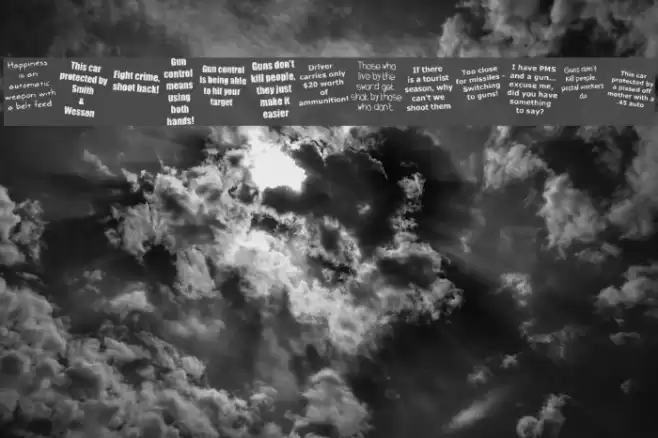 KR Gunz Font examples