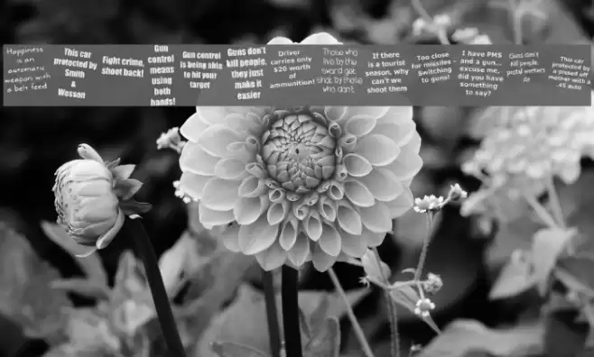 KR Gunz Font examples