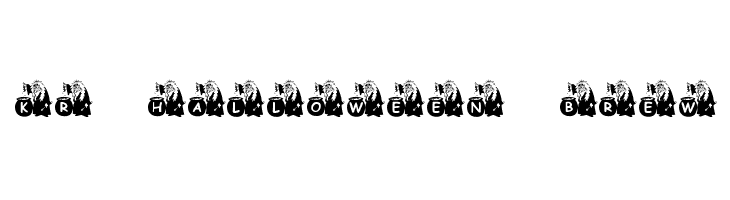 KR Halloween Brew لخطوط تنزيل