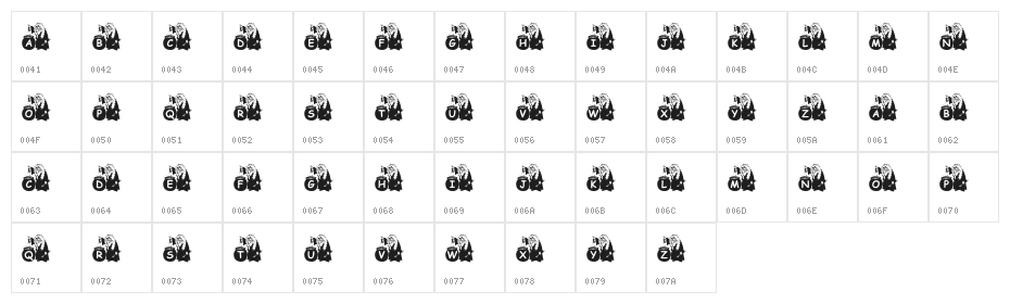 KR Halloween Brew Character Map