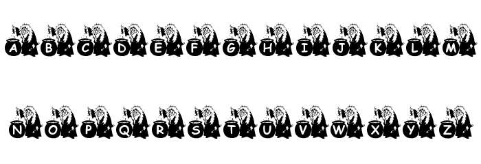 KR Halloween Brew Schriftart Kleinbuchstaben