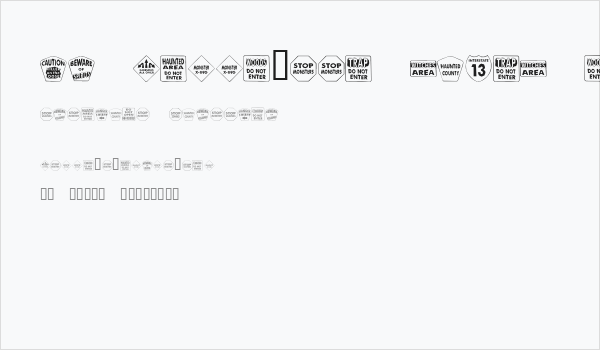 KR Halloween Signs One Business Card