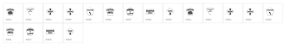 KR Halloween Signs Two Character Map