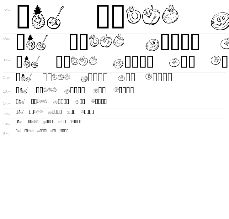 KR Happy Fruit Waterfall