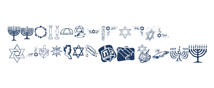 KR Happy Hanukhah Lowercase