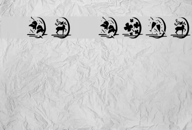 KR Happy Holidays Font examples