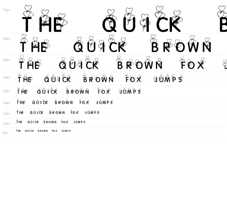 KR Heart Balloons Waterfall