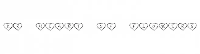 KR Heart of Flowers  Fuentes Gratis Descargar