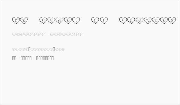 KR Heart of Flowers Business Card