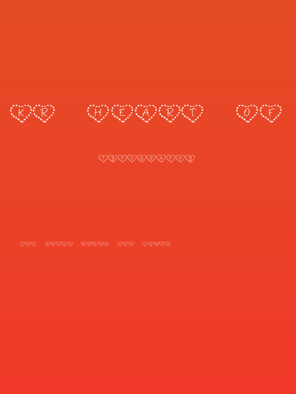 KR Heart of Flowers Poster