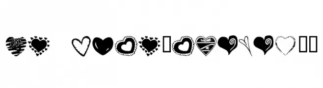 KR Heartalicious  Fuentes Gratis Descargar