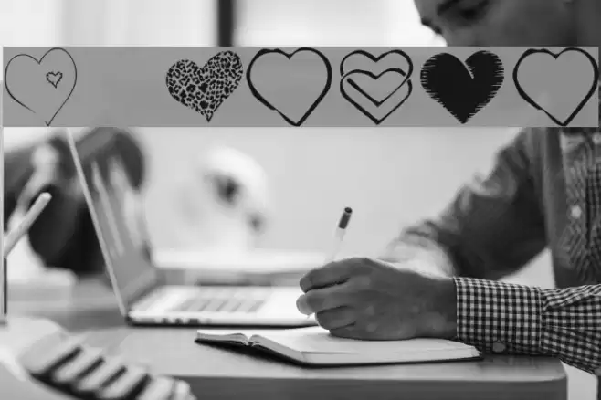 KR Heartfelt Font examples