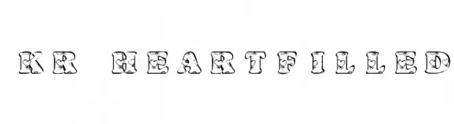 KR Heartfilled  Descarca Fonturi Gratis