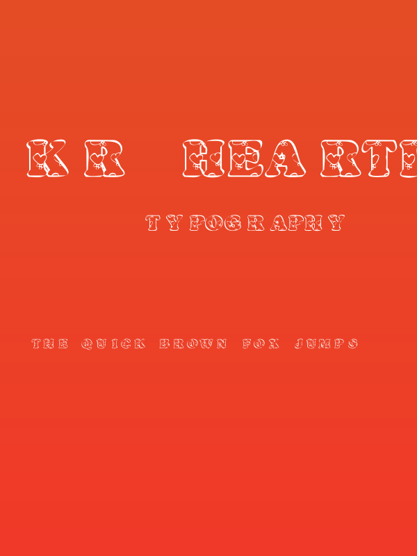 KR Heartfilled Poster