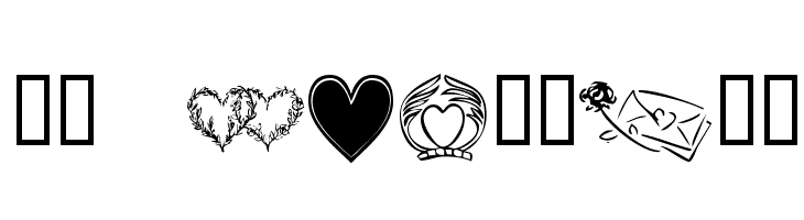 KR Heartily Font