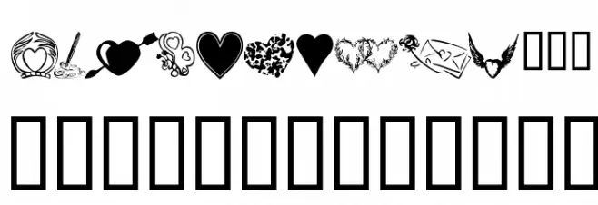 KR Heartily Polices MAJUSCULES